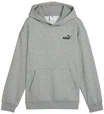 Puma Kapuzenpullover - ESS Small Nr. 1 Logo - Grau