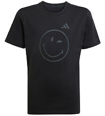 adidas Performance T-Shirt - J SMI - Black/Carbon
