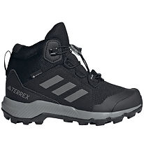 adidas Originals Boots - TERREX Mid GTX K - CBLACK/GRETHR