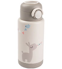 Done by Deer Thermo Bottle - 340 mL - Celebration - Sand