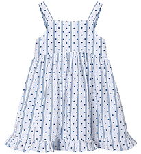 Fliink Dress - Polka - Cloud Dancer Dot Aop