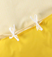 Nørgaard Madsens Bedding - Baby - White w. Yellow Stripe