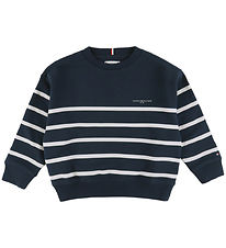 Tommy Hilfiger Bluse - Mini Body - Dark Nacht Navy Stripe