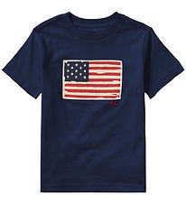 Polo Ralph Lauren T-Shirt - Flagge - Navy