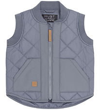 Hust and Claire Waistcoat - Quilted - Blue Flint