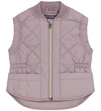 Hust and Claire Waistcoat - Noble - Quilted - Lavender