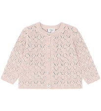 Hust and Claire Cardigan - Gebreid - Cilja Pointelle - Peach Dus