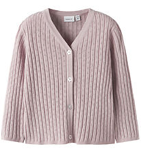 Name It Cardigan - Strick -NbfKind - Brüniert Lilac