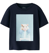 Name It T-Shirt - NmmVoto - Navy Blue/Boxhamster