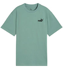 Puma T-Shirt - ESS Small No. 1 Logo Relaxed - Grün