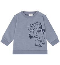 Hust and Claire Blouse - Sofus Triceratops - Blue Flint