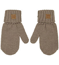Hust and Claire Mittens - Wool - Florine - Chinchilla