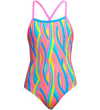 Funkita Badeanzug - UV50+ - Swirly Straws