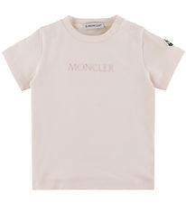 Moncler 티셔츠 - 연분홍색