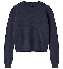 LMTD Bluse - Strick - Noos - NlfOdet - Dark Sapphire