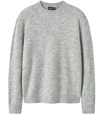 LMTD Blouse - Knitted - NlmOdett - Light Grey Melange