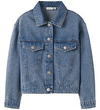 Name It Jeansjacke - Noos - NkfMila - Medium+ Blue Denim