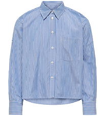 Kids Only Hemd - KogEma - Bright White/Mazarine Blue