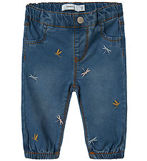 Name It Jeans - NbfRose - Shaped - Medium+ Blue Denim/Moth Embro