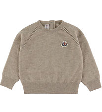 Moncler Blouse - Knitted - Wool - Khaki