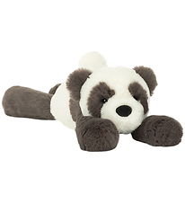 Jellycat Kuscheltier - 24x13 cm - Wischpanda - Grau/Weiß