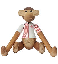 Kay Boy Wooden Figure - Monkey DBU86 Away - Little - Teak/Limba