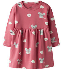 Name It Dress - NbfVandora - Rapture Rose/Mouse