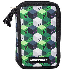 Trousse av. Contenu Minecraft - Vert/Noir