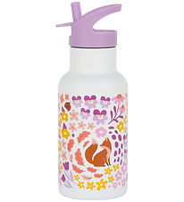 A Little Lovely Company Water Bottle - Stainless Steel - 350 mL