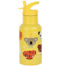 A Little Lovely Company Water Bottle - Stainless Steel - 350 mL
