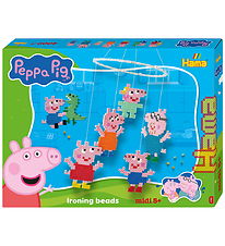 Hama Midi Perlenset - Baby-Mobile - Peppa Wutz + Kleine Schweste