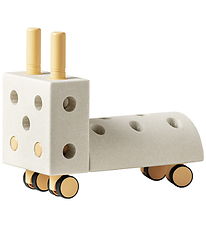 MODU Lauflernwagen - Tiny Ride - 10 Teile - 40x20x36 cm - Sand G