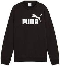 Puma Sweatshirt - ESS No. 1 Logo Crew - Black