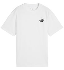 Puma T-shirt - ESS Small No. 1 Relaxed - White