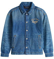 Tommy Hilfiger Jeansjacka - Emb Jacka - Öblå