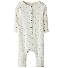 Lil' Atelier Jumpsuit - NbnLago - Coconut Milk/Blueberry