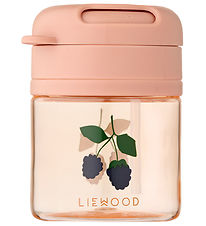 Liewood Cup w. Straws - 280 mL - Berry/Pale Tuscany