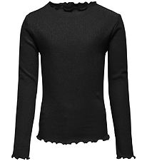 Kids Only Blouse - Rib - Kogidol - Black/Silver Glitter