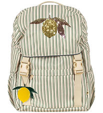 Konges Sløjd School Backpack w. Gym Bag - Clover - Duo Verde