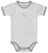 Fixoni Bodysuit - s/s - Grey Melange