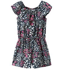 Name It Jumpsuit - NmfVinaya - Carmine Rose/Cute Flower