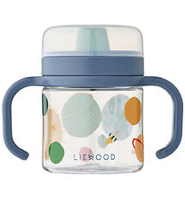Liewood Cup w. Spout Lid - 280 mL - Universe/Classic Navy