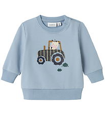 Name It Sweatshirt - NbmLimbs - Dusty Blue
