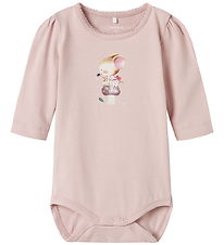 Name It Bodysuit l/s - NbfLotus - Burnished Lilac