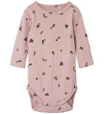 Name It Bodysuit l/s - NbfLower - Burnished Lilac