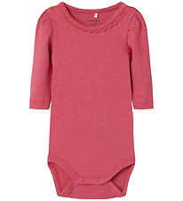Name It Bodysuit l/s - NbfLudmilla - Rapture Rose