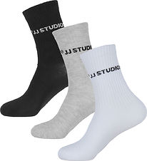 Jack & Jones Socks - JacSoho - 3-Pack - Black/White - Light Gr