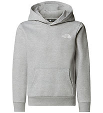 The North Face Hoodie - Tonårs Enkel Kupol - Light Grey Heathe
