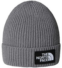The North Face Beanie - Knitted - Kids Logo - Medium+ Grey Heath