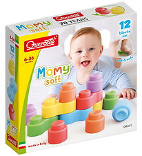Quercetti Zacht Blokken - 12 st. - Mama Soft